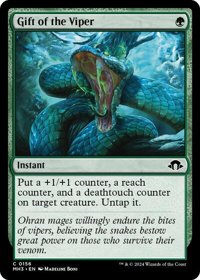 Gift of the Viper (Modern Horizons 3) Medium Play Foil