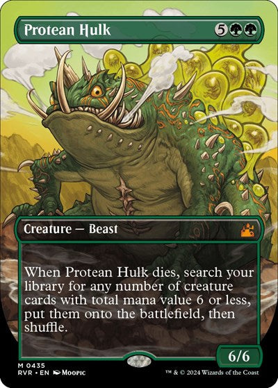 Protean Hulk (Anime Borderless) (Ravnica Remastered) Near Mint
