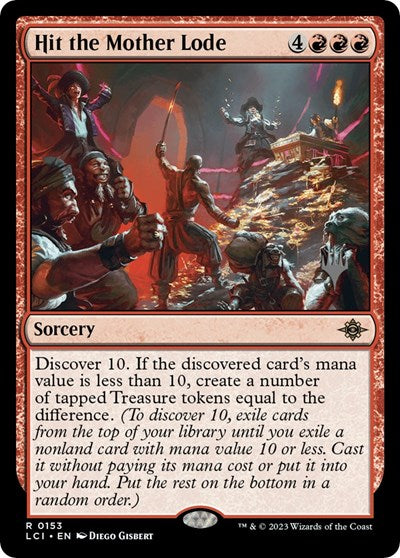 Hit the Mother Lode (Promo Pack: The Lost Caverns of Ixalan) Near Mint Foil