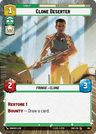 Clone Deserter (Hyperspace) (Shadows of the Galaxy) Near Mint Foil