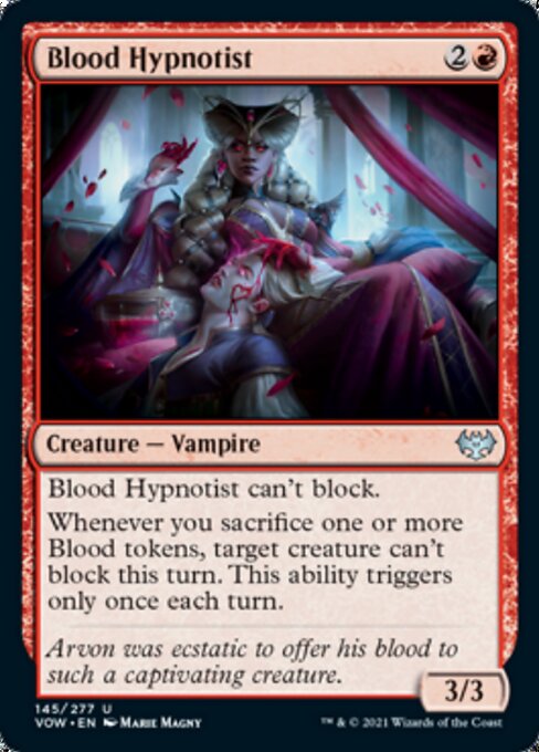 Blood Hypnotist (Innistrad: Crimson Vow) Light Play Foil