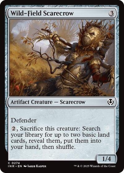 Wild-Field Scarecrow (Innistrad Remastered) Light Play Foil