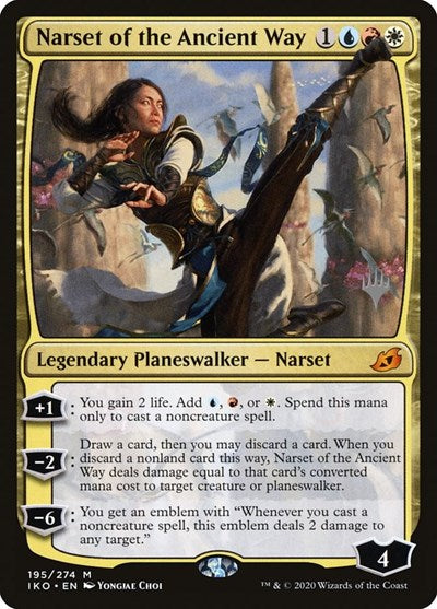 Narset of the Ancient Way (Promo Pack: Ikoria) Near Mint
