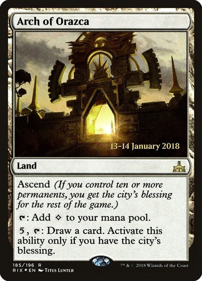 Arch of Orazca (Promos: Prerelease Cards) Near Mint Foil