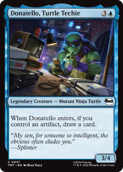Donatello, Turtle Techie (Teenage Mutant Ninja Turtles) Light Play Foil