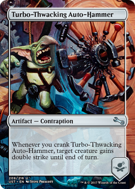 Turbo-Thwacking Auto-Hammer (Unstable) Light Play