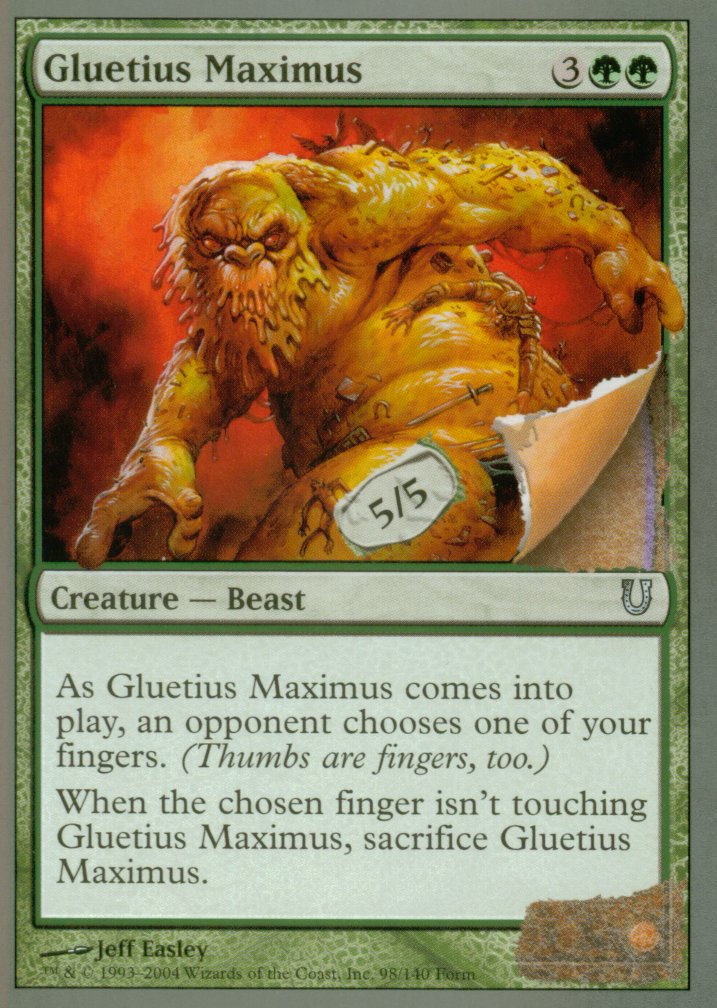 Gluteus Maximus (Unhinged) Light Play Foil