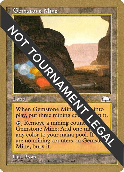 Gemstone Mine - 1998 Brian Selden (WTH) (World Championship Decks) Medium Play