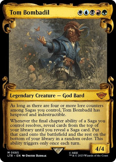 Tom Bombadil (Showcase Scrolls) (Universes Beyond: The Lord of the Rings: Tales of Middle-earth) Near Mint Foil