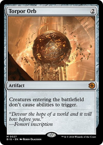 Torpor Orb (Outlaws of Thunder Junction: The Big Score) Light Play