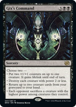 Gix's Command (The Brothers' War) Light Play