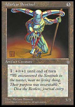 Adarkar Sentinel (Ice Age) Light Play