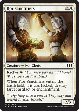 Kor Sanctifiers (Commander 2014 Edition) Heavy Play
