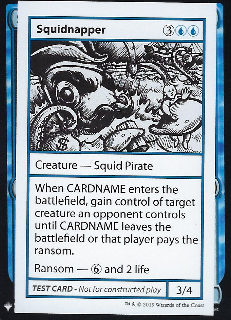 Squidnapper (Mystery Booster Test Print) Near Mint