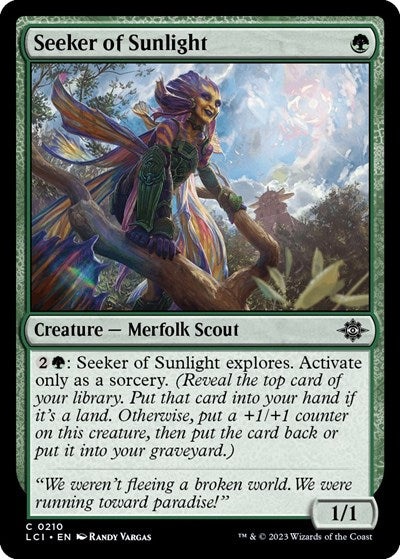 Seeker of Sunlight (The Lost Caverns of Ixalan) Light Play Foil
