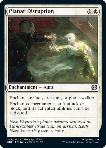 Planar Disruption (Phyrexia: All Will Be One) Light Play