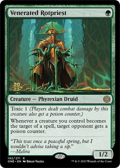 Venerated Rotpriest (Promos: Prerelease Cards) Near Mint Foil
