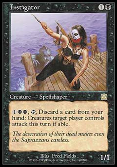 Instigator (Mercadian Masques) Medium Play