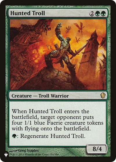 Hunted Troll (The List) Near Mint