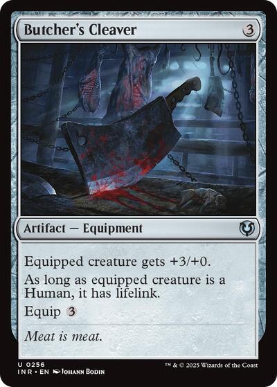 Butcher's Cleaver (Innistrad Remastered) Near Mint