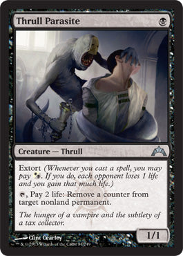 Thrull Parasite (Gatecrash) Light Play Foil