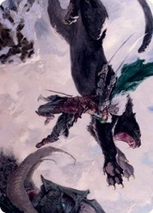 Drizzt Do'Urden Art Card (Art Series: Adventures in the Forgotten Realms) Near Mint