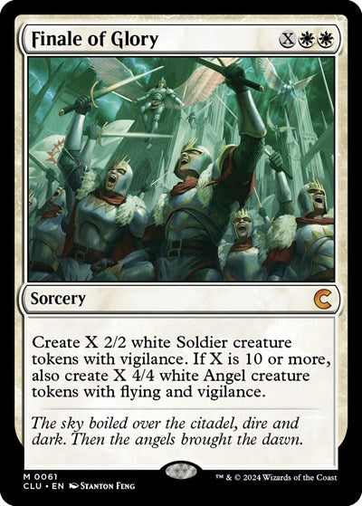 Finale of Glory (Ravnica: Clue Edition) Light Play