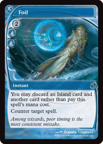 Foil (Future Sight) (Mystery Booster 2) Light Play Foil