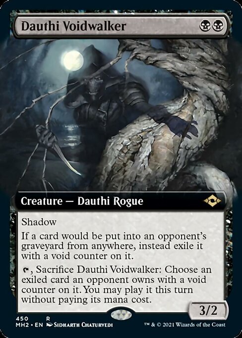 Dauthi Voidwalker (Extended Art) (Modern Horizons 2) Near Mint