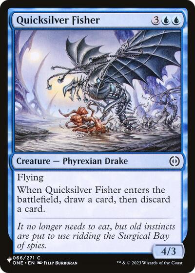 Quicksilver Fisher (The List) Near Mint