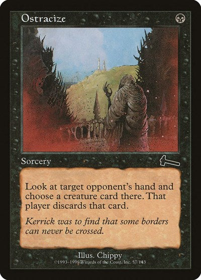 Ostracize (Urza's Legacy) Medium Play