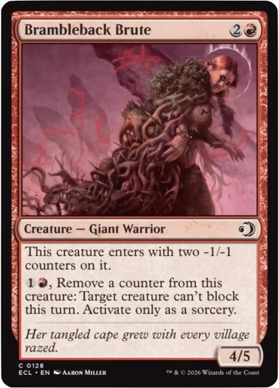 Brambleback Brute (Lorwyn Eclipsed) Near Mint