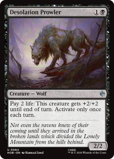 Desolation Prowler|4|0|0.00