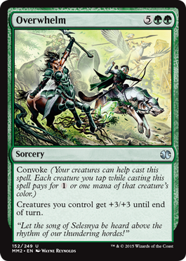 Overwhelm (Modern Masters 2015) Near Mint Foil