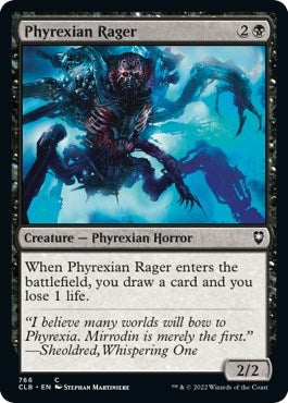 Phyrexian Rager|1|0|0.00