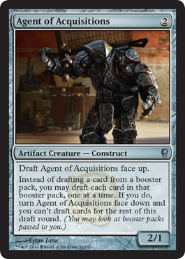 Agent of Acquisitions (Conspiracy) Light Play