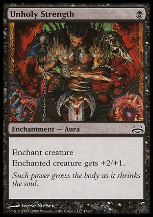Unholy Strength (Duel Decks: Divine vs Demonic) Near Mint