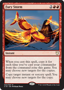 Fury Storm (Commander 2018) Medium Play