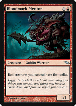 Bloodmark Mentor (Shadowmoor) Near Mint Foil