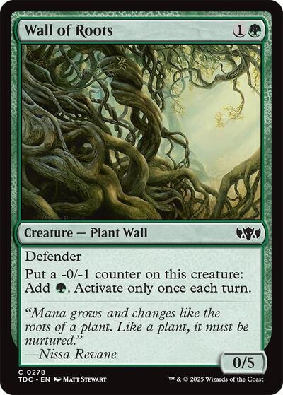 Wall of Roots|2|0|0.00