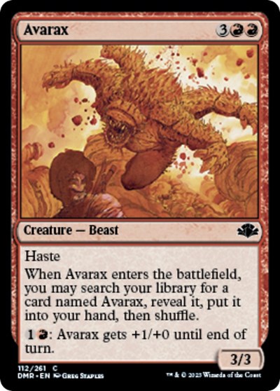 Avarax (Dominaria Remastered) Medium Play