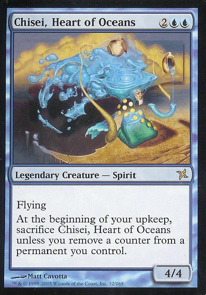 Chisei, Heart of Oceans (Betrayers of Kamigawa) Light Play