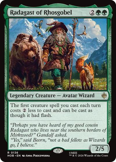 Radagast of Rhosgobel|2|0|0.00