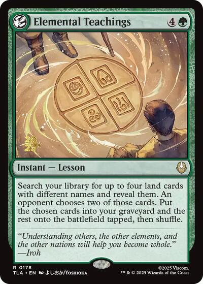 Elemental Teachings (Promos: Prerelease Cards) Light Play Foil