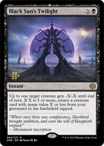 Black Sun's Twilight (Promos: Prerelease Cards) Light Play Foil