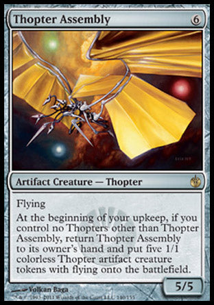 Thopter Assembly (Mirrodin Besieged) Light Play Foil