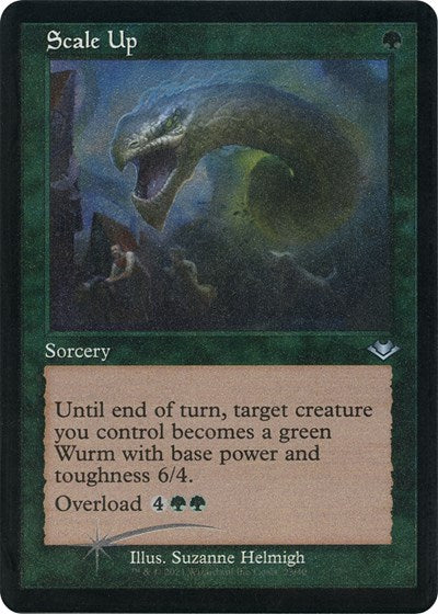 Scale Up (Retro Frame) (Foil Etched) (Modern Horizons 1 Retro Frames) Light Play Foil