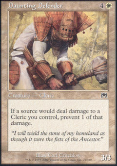 Daunting Defender (Onslaught) Near Mint