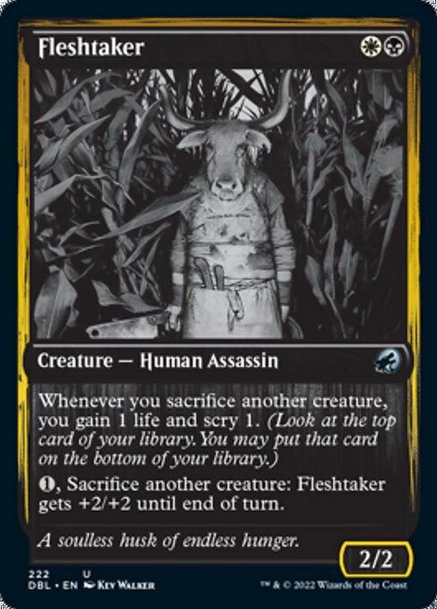 Fleshtaker (Innistrad: Double Feature) Light Play Foil