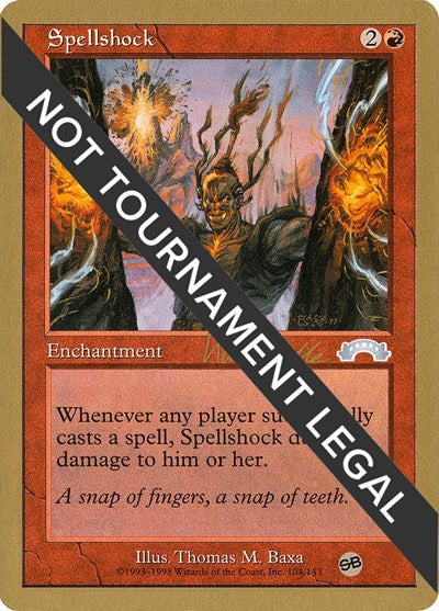 Spellshock - 1999 Kai Budde (EXO) (SB) (World Championship Decks) Medium Play